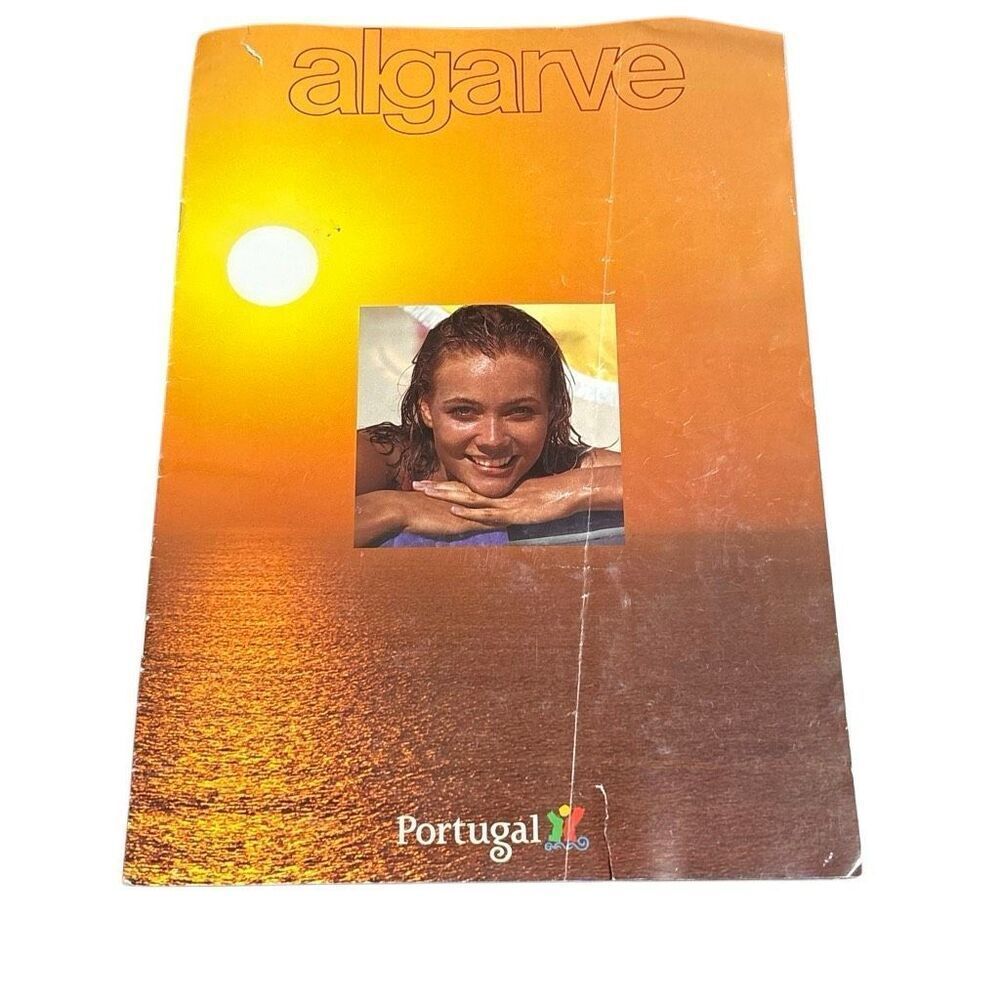 Vintage Algarve Portugal Tourism Magazine Portuguese Travel Maps Ephemera Crafts